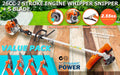 Starter Lawn Kit — Mower, Whipper Snipper & Trimmer Line Bundle